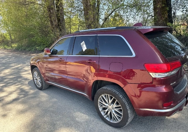 Jeep Grand Cherokee cena 75000 przebieg: 49000, rok produkcji 2018 z Starachowice małe 172